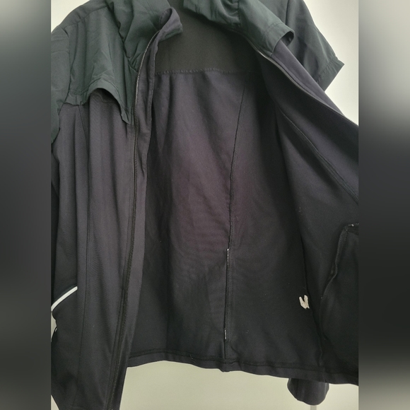 ATHLETA Black Zip-up Jacket sz M - Picture 4 of 14